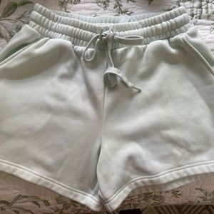 Mint Green Fabletics Sweatshorts